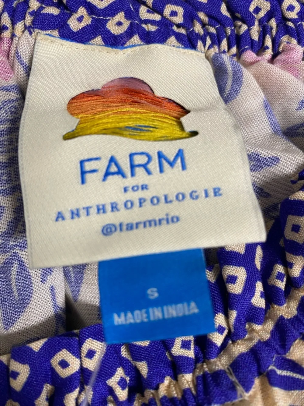 FARM Rio Off-the-Shoulder Ruffle Crop Top - Picture 5 of 8